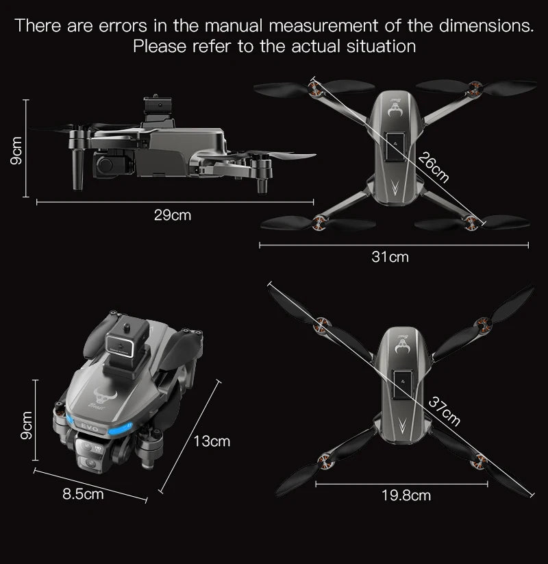 Xiaomi NOWY SG901 MAX GPS Dron Profesjonalny 8K Powietrzny Omijanie Przeszkód Z Dużym Ekranem Zdalnego Sterowania Składany Bezszczotkowy Dron