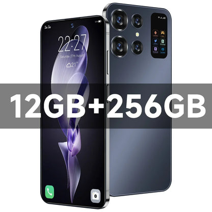 S24 Ultra Global Wersja Smartfon Snapdragon8 Gen2 16G+1T 7000mAh 48+72MP 4G/5G Android Telefon komórkowy Dual SIM Odblokowanie twarzą