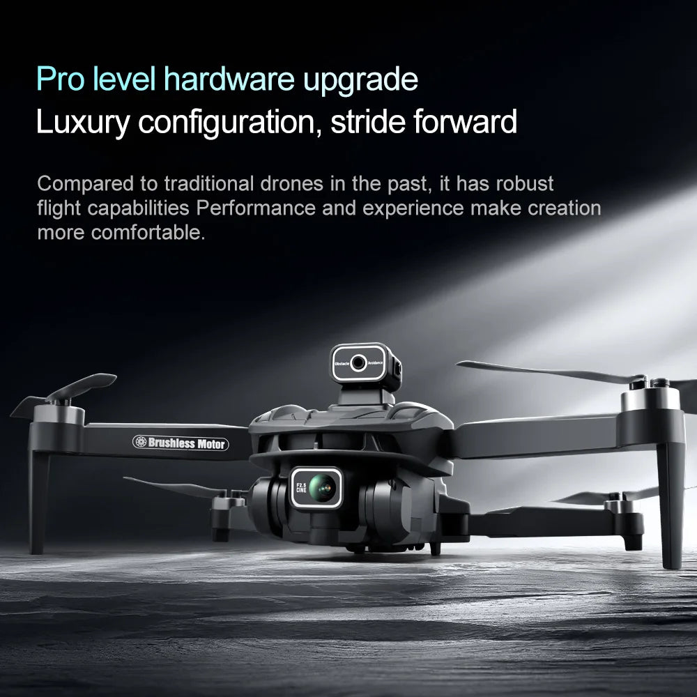 2025 V168 Pro MAX GPS Drone 8K Professional HD Camera 5G WIFI FPV 360° Obstacle Avoidance Brushless Large Screen RC Quadcopter