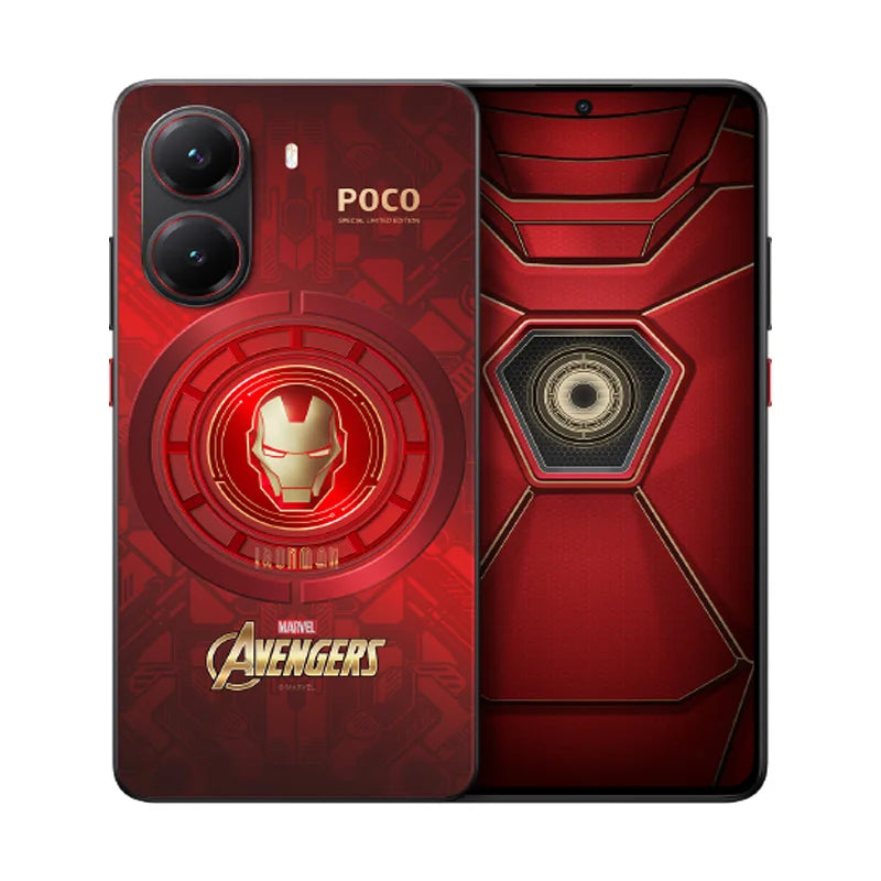 POCO X7 Pro 5G, NFC, Iron Man Edition Red, Dimensity 8400-Ultra, aparat 50 MP, wyświetlacz CrystalRes AMOLED 1.5K 120 Hz, bateria 6000 mAh 