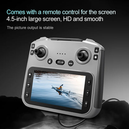 2025 V168 Pro MAX GPS Drone 8K Professional HD Camera 5G WIFI FPV 360° Obstacle Avoidance Brushless Large Screen RC Quadcopter