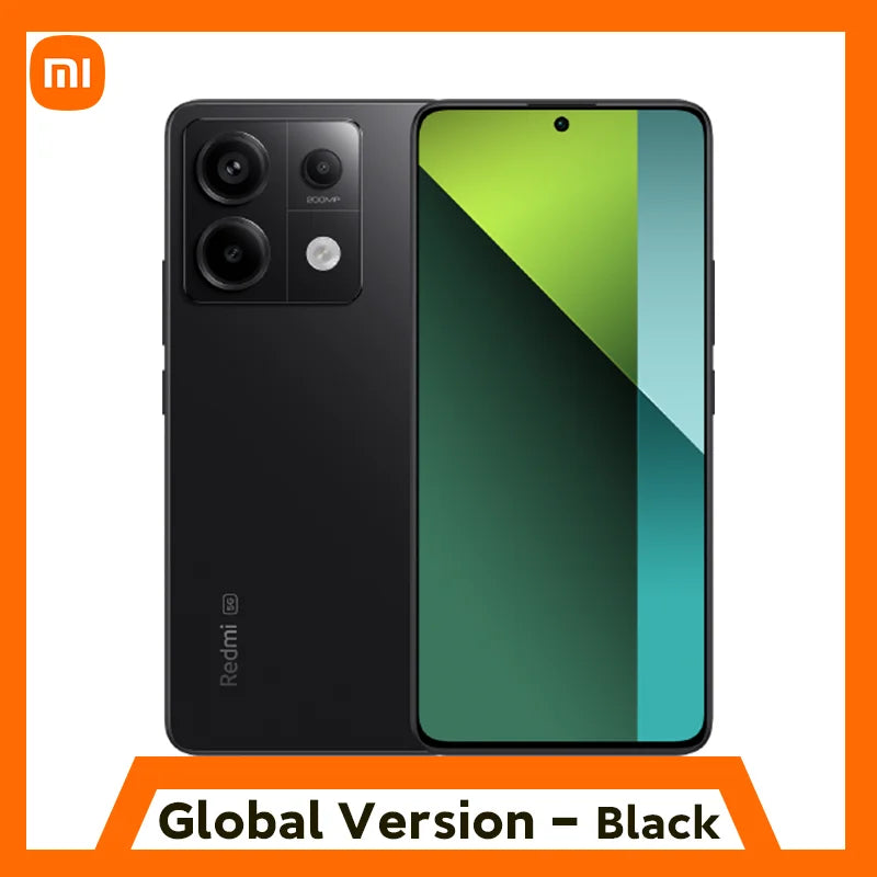 Global Version Xiaomi Redmi Note 13 Pro 5G Smartphones NFC Snapdragon 7s Gen 2 120Hz AMOLED Display 200MP Camera 67W Charging