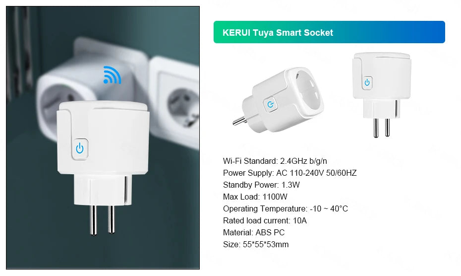 KERUI Home Security Protection W202 WIFI GSM System alarmowy Kit Tuya Smart z czujnikiem ruchu Czujnik otwarcia drzwi Obsługa Alexa