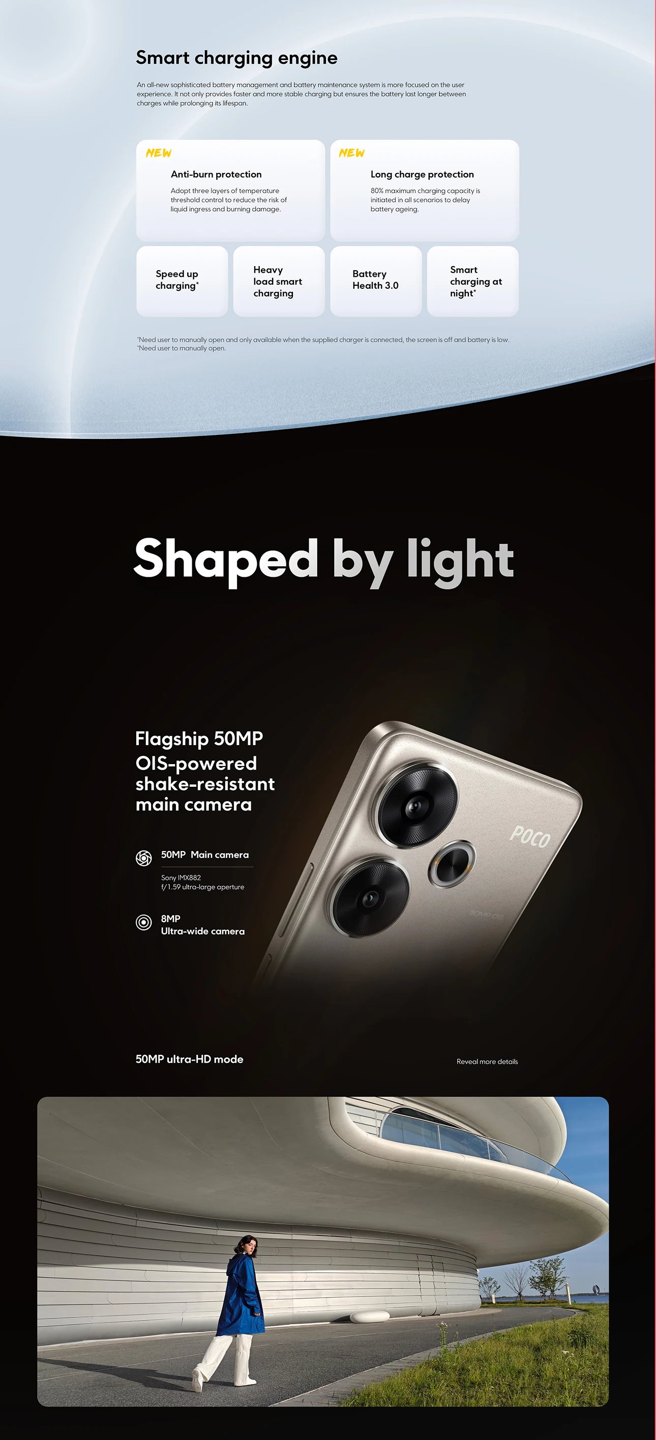 Global Version POCO F6 5G 6.67" AMOLED Flagship Snapdragon® 8s Gen 3 90W Charging 50MP Rear Camera 120Hz 5000mAh NFC