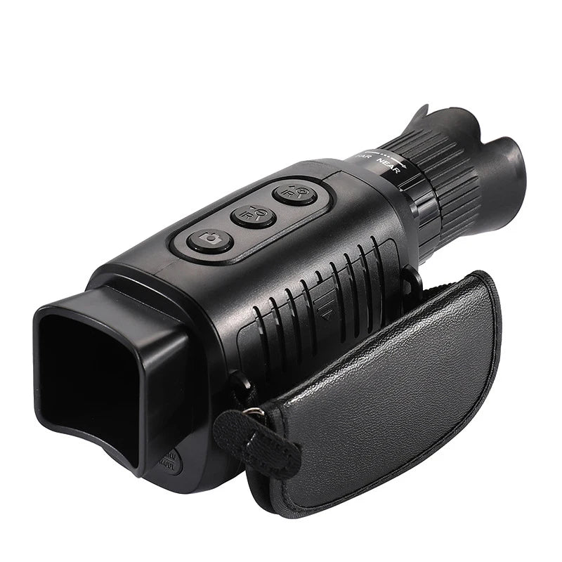 Monocular Night Vision Device 1080P HD Infrared Camera 5X Digital Light Zoom Hunting Telescope Outdoor Search Full Darkness 300m