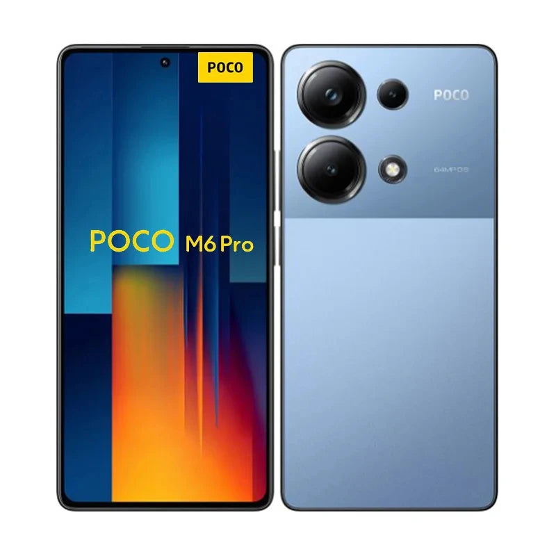 【Światowa premiera】Smartfon POCO M6 Pro 5000mA 67W ładowanie przewodowe Helio G99 Ultra 6.67 Flow AMOLED 120Hz AMOLED 64MP Aparat NFC